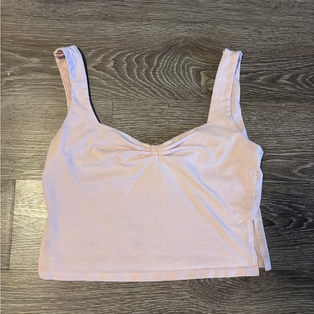 Baby pink tank top